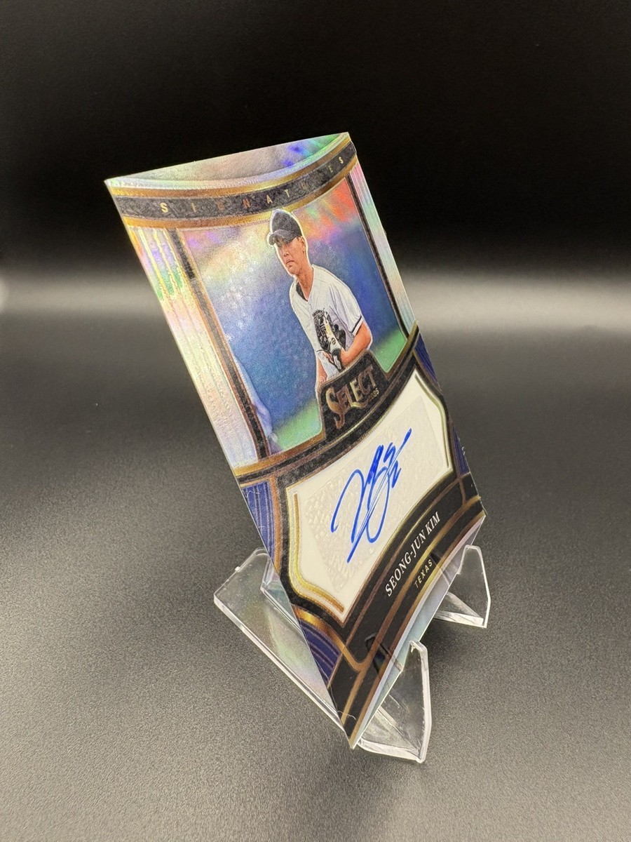 2025 Panini Select - Signatures Seong-Jun Kim #SIG-SJ (AU, RC) for