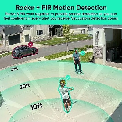 Wyze Battery Cam Pro Wireless Indoor/Outdoor Security Camera, 2.5K HDR, Color