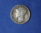 1925 Mercury Dime #P32697