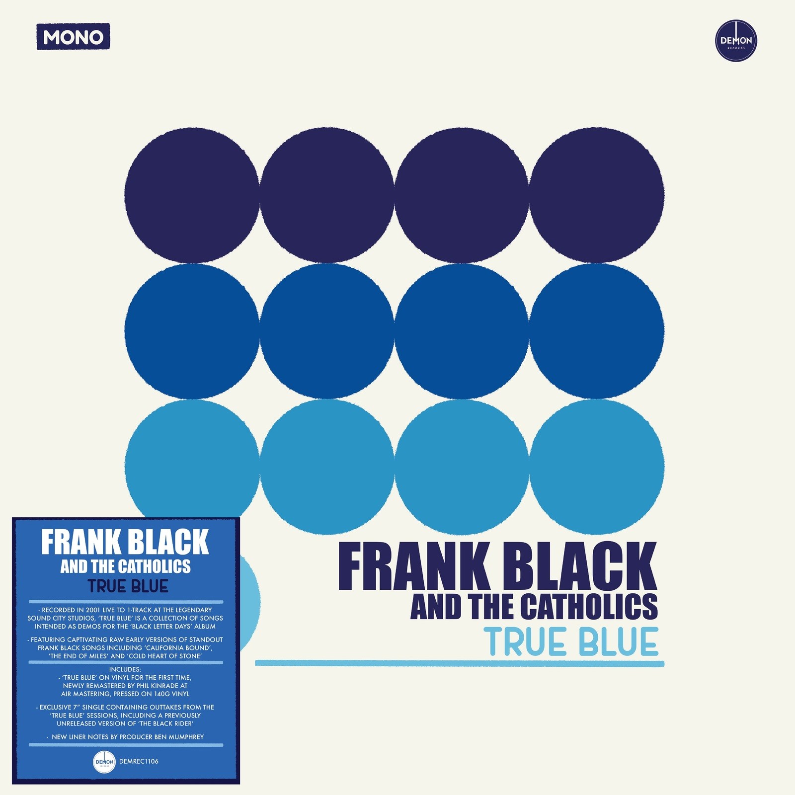 Frank Black and the Catholics True Blue LP Vinyl NEW