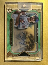 2019 Topps Five Star - Pentamerous Penmanship Kris Bryant #PP-KB Green /10 (AU)