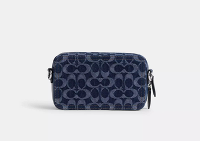 NWT Coach Charter Slim Crossbody Bag In Signature Denim CAS41 | eBay