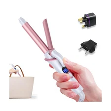 Mini Curling Iron for Short Hair Dual Voltage with European UK Plug... Fast Ship