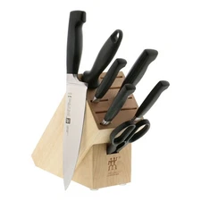 ZWILLING Four Star Eco 7-pc, 8-pc,  Knife block set, natural