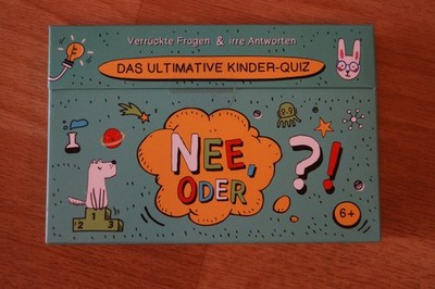 Nee, oder ?! Das ultimative Kinder-Quiz Kartenspiel Quiz Spiel