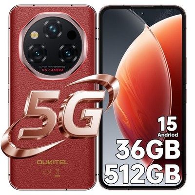 2025 OUKITEL WP210 Outdoor Handy 5G Dimensity 8200 36GB+512GB 5G Smartphone