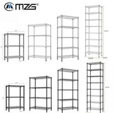 Kitchen Pantry Garage Rack Wire Shelves Stackable Metal Shelf Shelvings 14"*24" 
