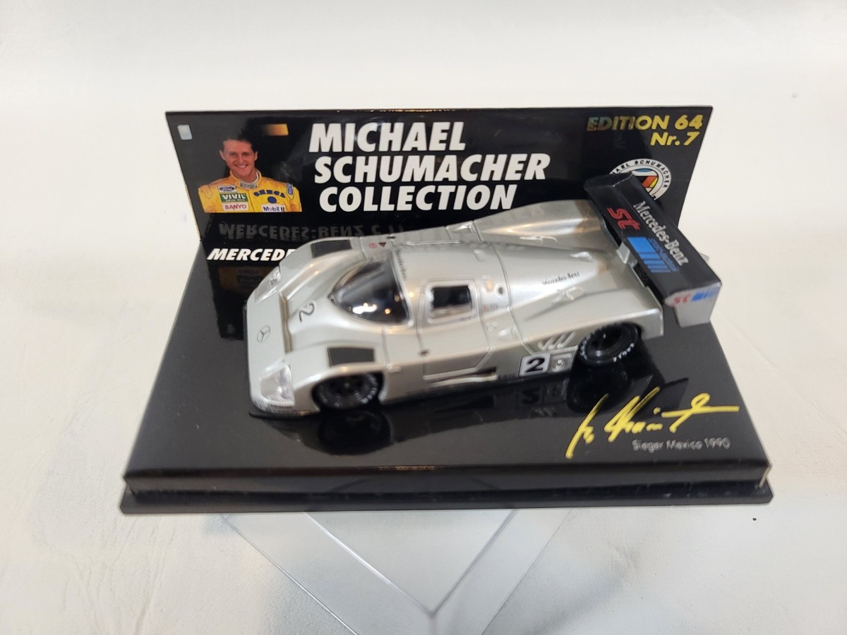 ミニカー MINICHAMPS M.SCHUMACHER SHOWCAR 2011 Minichamps Michael Schumacher Collection Mercedes-Benz C11 1:64 Nr
