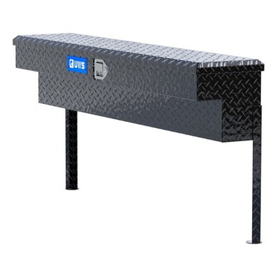 UWS Gloss Black Aluminum 60'' Truck Side Tool Box X TBSM-60-BLK