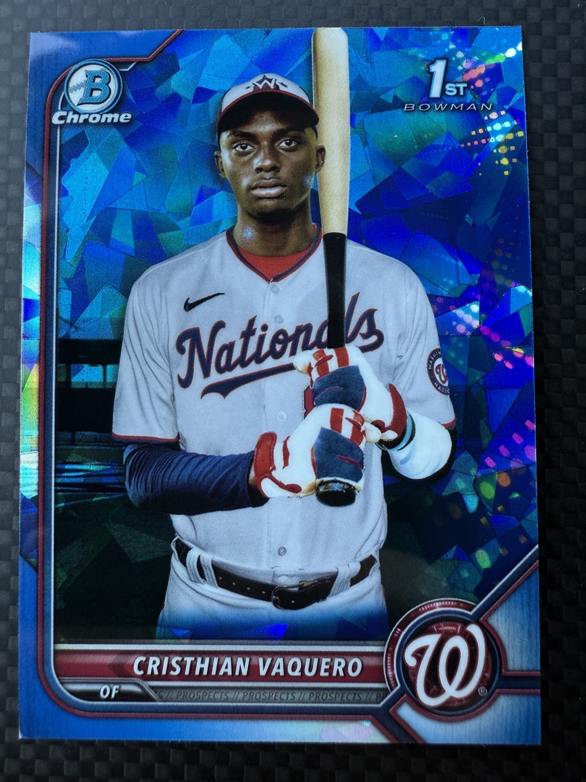Cristhian Vaquero 2022 Bowman Chrome Sapphire #BCP-157 Prospects🔥⚾️ 🔥⚾️