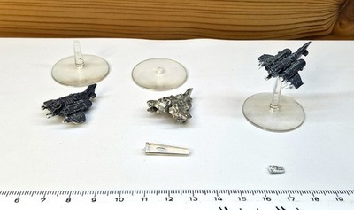 Warhammer EPIC 40k 3x Imperial THUNDERBOLT FIGHTERS / Jäger  Imperiale Navy 6mm