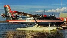 De Havilland DHC-6-300 DHC6 Twin Otter WardAir Desktop Wood New Model Small 1/72