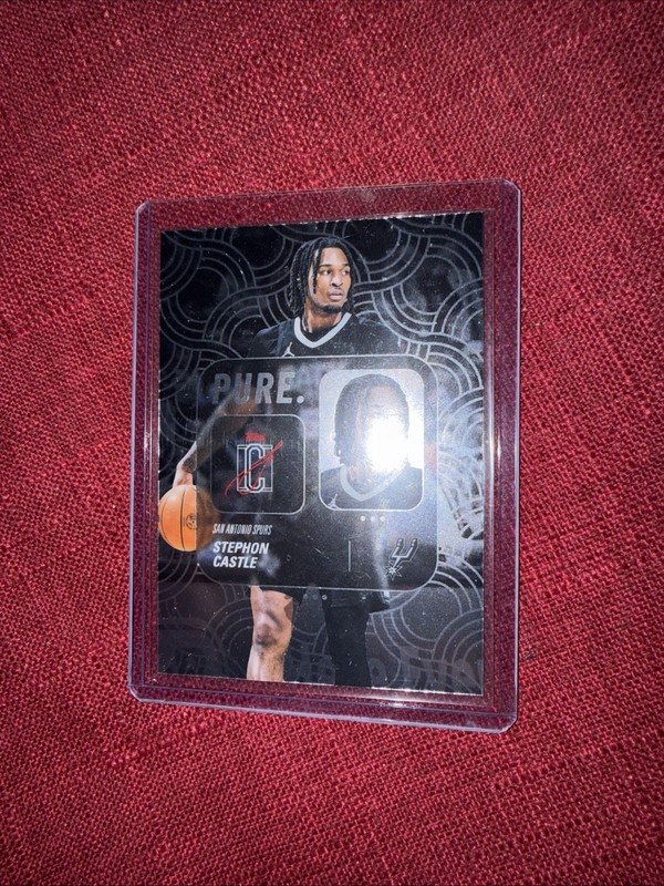 2025-26 Topps Class Signature Stephon Castle Pure PU-9 San Antonio Spurs