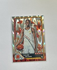 2025 Topps Chrome McDonald's All American Raywave Refractor #10 Caleb Wilson 