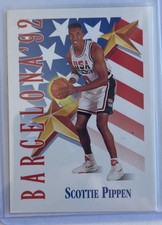 SkyBox 1992 USA Scottie Pippen #537 Barcelona '92 United States Basketball Card