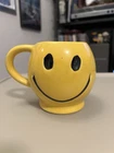 Vintage McCoy Smiley Happy Face Mug | Ceramic | 70s