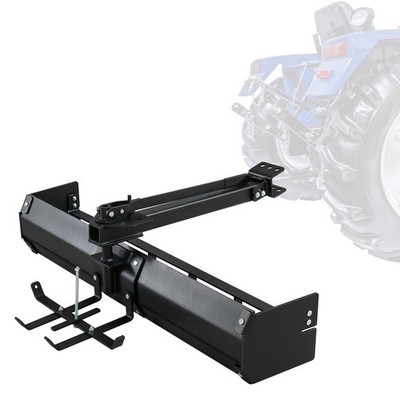 Tow Behind Box Scraper, Lawn Tractor Attachments with Tractor Box Blade Sleeve
