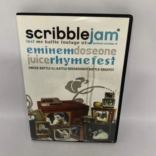 Scribblejam ARCHIVE NUMBER 2 Feat. Eminem DVD Region 0 (ALL) VGC Free Postage