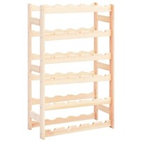 Weinregal Flaschenregal Weinschrank FlaschenstäNder FüR 30 Flaschen Kiefernholz