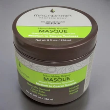 # Macadamia Oil-Infused Hair Repair Nourishing Repair Masque ~ 8oz 236ml ~ New