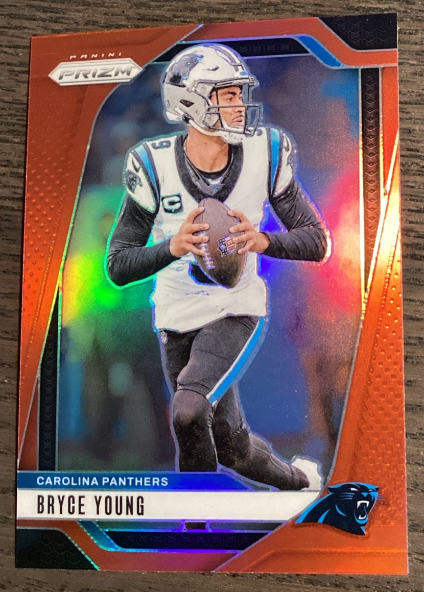 2024 Panini Prizm - Bryce Young #37 Retail Red SSP Panthers