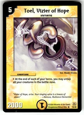 Duel Masters - Toel, Vizier of Hope - 16/46 Regular