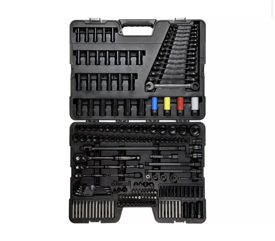 Halfords Advanced 200 Piece Socket and Ratchet Spanner Set Limited Black Edition - Image 2 of 4