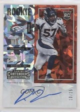 2017 Panini Contenders Cracked Ice Ticket /25 DeMarcus Walker Rookie Auto RC