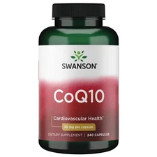  Swanson Coq10 30 Milligrams 240 Capsules Health and Beauty