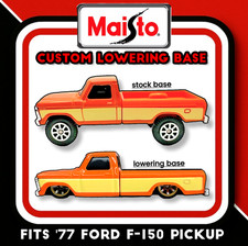 Maisto 77 Ford F-150 Pickup Lowering Base Custom 3d Printed Parts Maisto 77 Ford F-150 Pickup Lowering Base Custom 3d Printed Parts
