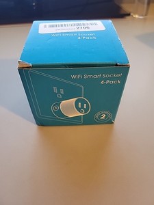 Amyson WiFi Smart Sockets 4 Pack  Alexa & Google Home Smart Plugs Fast Shipping 