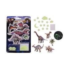 Johntoy leuchtende Dino-Wandaufkleber