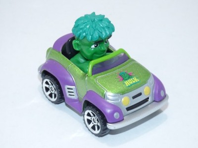 2006 Marvel Superheroes KID HULK Diecast Car Vehicle MGA Purple Green Incredible