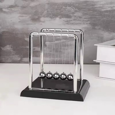 Newton s Cradle Metall Pendel Spielzeug   Physik-Gadget, Stressabbau & Deko