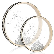 8 Inch 10 Inch Sea Wave Sound Drum, 2 Pcs Wave Bead Ocean Drum Sea Sound Drum...