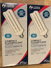 Lithonia - Lot of 2 -CF65QT41 Compact Fluorescent E26 Medium Base Bulb 65W 120V