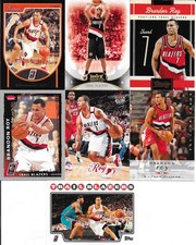 Brandon Roy Basketball Card Lot 7 Cards NBA Portland Trail Blazers
