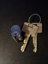 Assa High Security FSIC core control/operating key fully pinned locksport