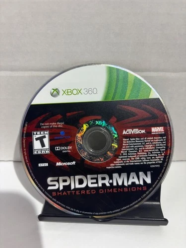 Spider-Man: Shattered Dimensions (Xbox 360, Activision, 2010, Disc Only, Tested)