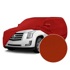 For Isuzu Ascender 04-08 Satin Stretch Indoor Adrenaline Red Custom Car Cover For Isuzu Ascender 04-08 Satin Stretch Indoor Adrenaline Red Custom Car Cover