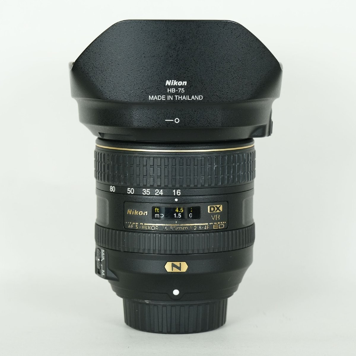 Good Condition Nikon AF S DX NIKKOR 16 80mm f 2.8 4E ED VR Nikon F Mount