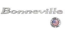 Hood Header or Tail Panel Emblem For 1967 Pontiac Bonneville USA Made