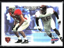 2000 SkyBox Dominion #242 Brian Urlacher / Corey Moore