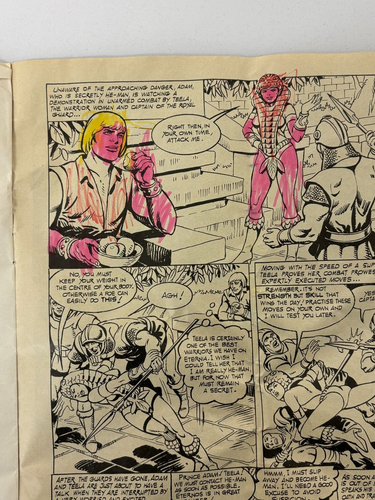 Vintage Mattel - Masters of the Universe Comic - June 1986 Issue#7 - Bild 4 von 5