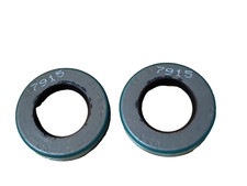 QTY:4 TC 20x35x7mm Metric Oil Seal, Buna-N Double Lip W/Garter Spring