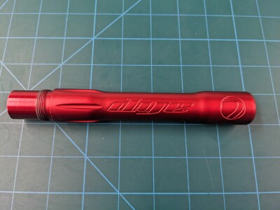 DYE UL barrel back. AC thread. OEM Matte Red. Bore: .688. RARE!