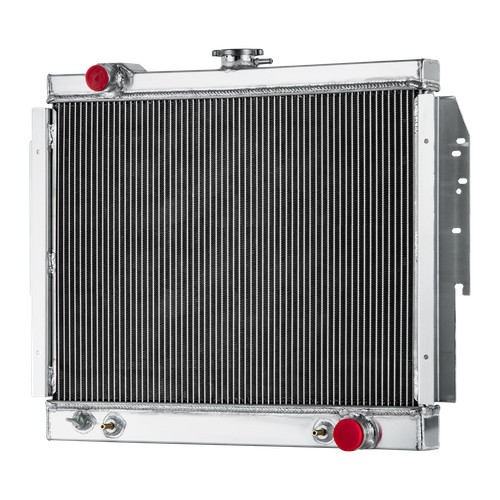 2 ROW Aluminum Radiator For 1979-1993 Dodge Ramcharger D&W Truck 5.2L 5 ...