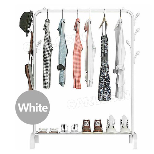 Heavy Duty Clothes Rail Rack Hanging Garment Display Stand Shoe Storage Shelf AU - Picture 12 of 12