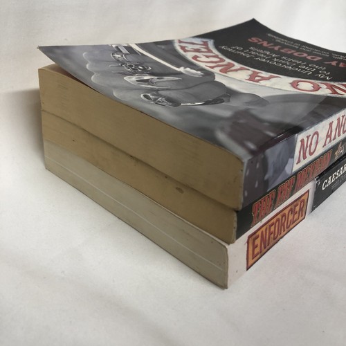 Enforcer by Caesar Campbell + The Fat Mexican & No Angel 3x Paperback Bundle Lot - Picture 4 of 19