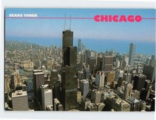 Postcard Sears Tower Chicago Illinois USA North America